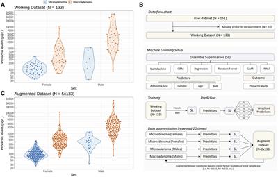 Gender-specific prolactin thresholds to determine prolactinoma size: a novel Bayesian approach and its clinical utility